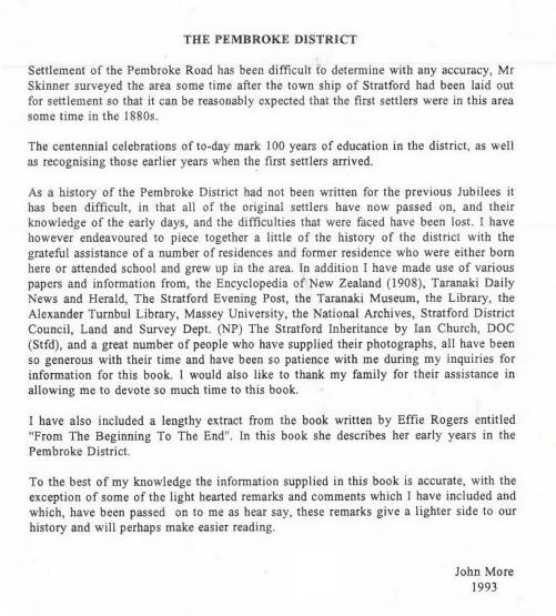 The Pembroke District