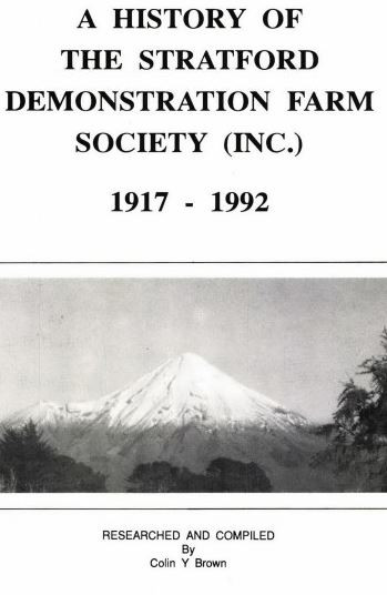 A history of the Stratford Demonstration Farm Society Inc 1917-1992